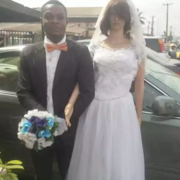 Man Weds His Sex Doll In Lagos. And Nigerians React (Photos)